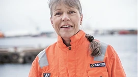 Medarbejder der benytter helikopter til at komme på arbejde